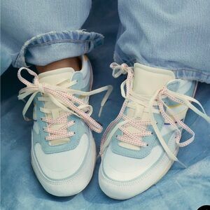 Color Combination Running Shoes